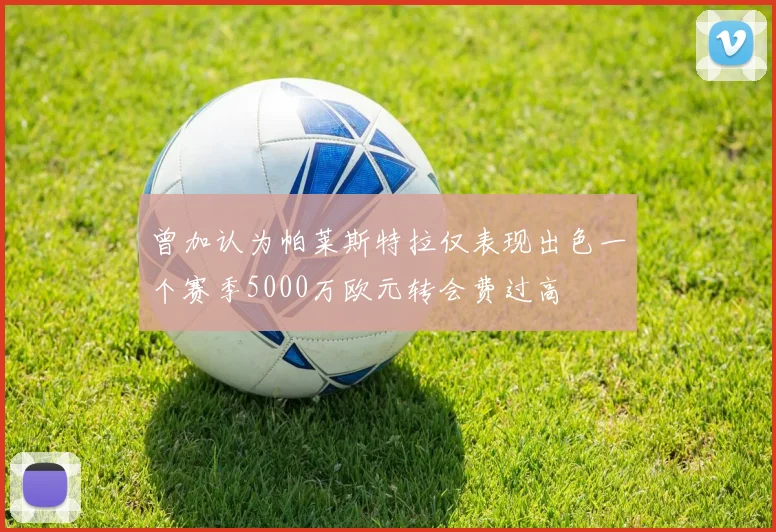 曾加认为帕莱斯特拉仅表现出色一个赛季5000万欧元转会费过高